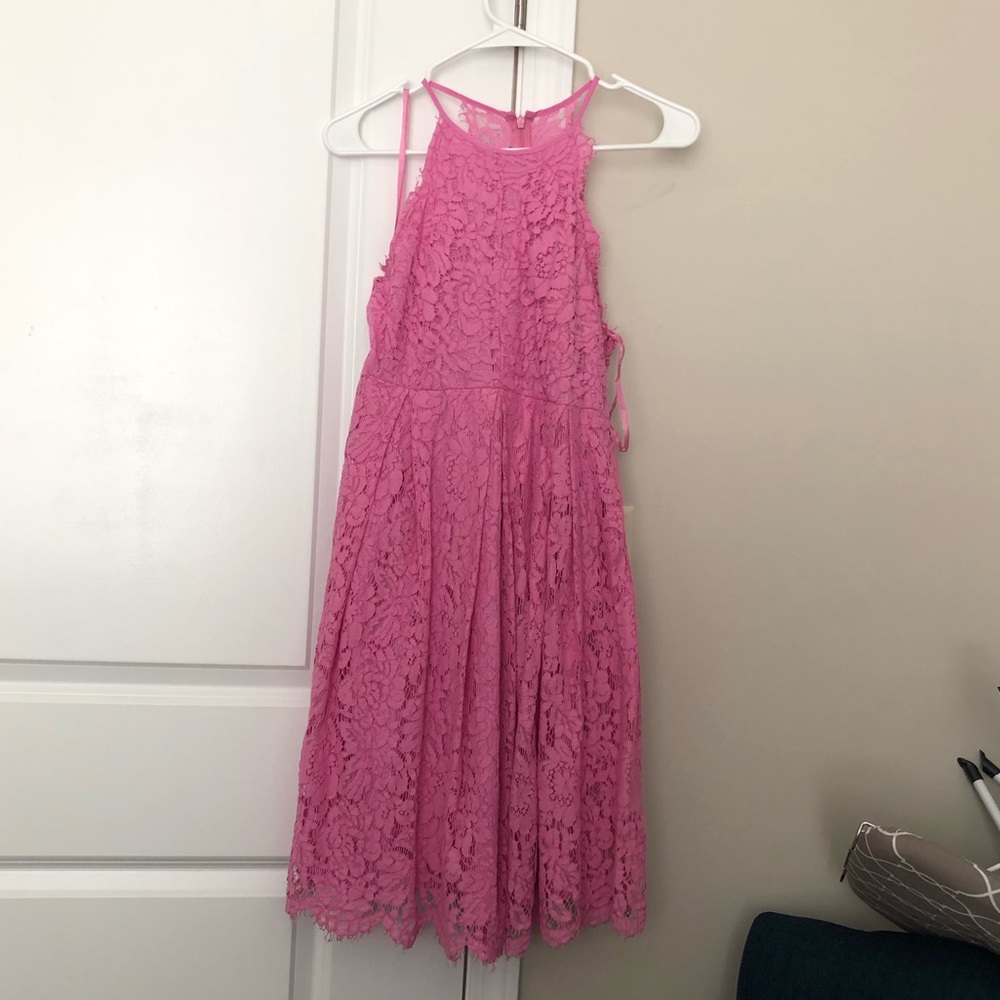 Pink ASOS maternity dress sz8